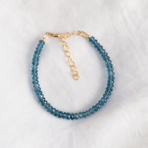 London blue topaz bracelet