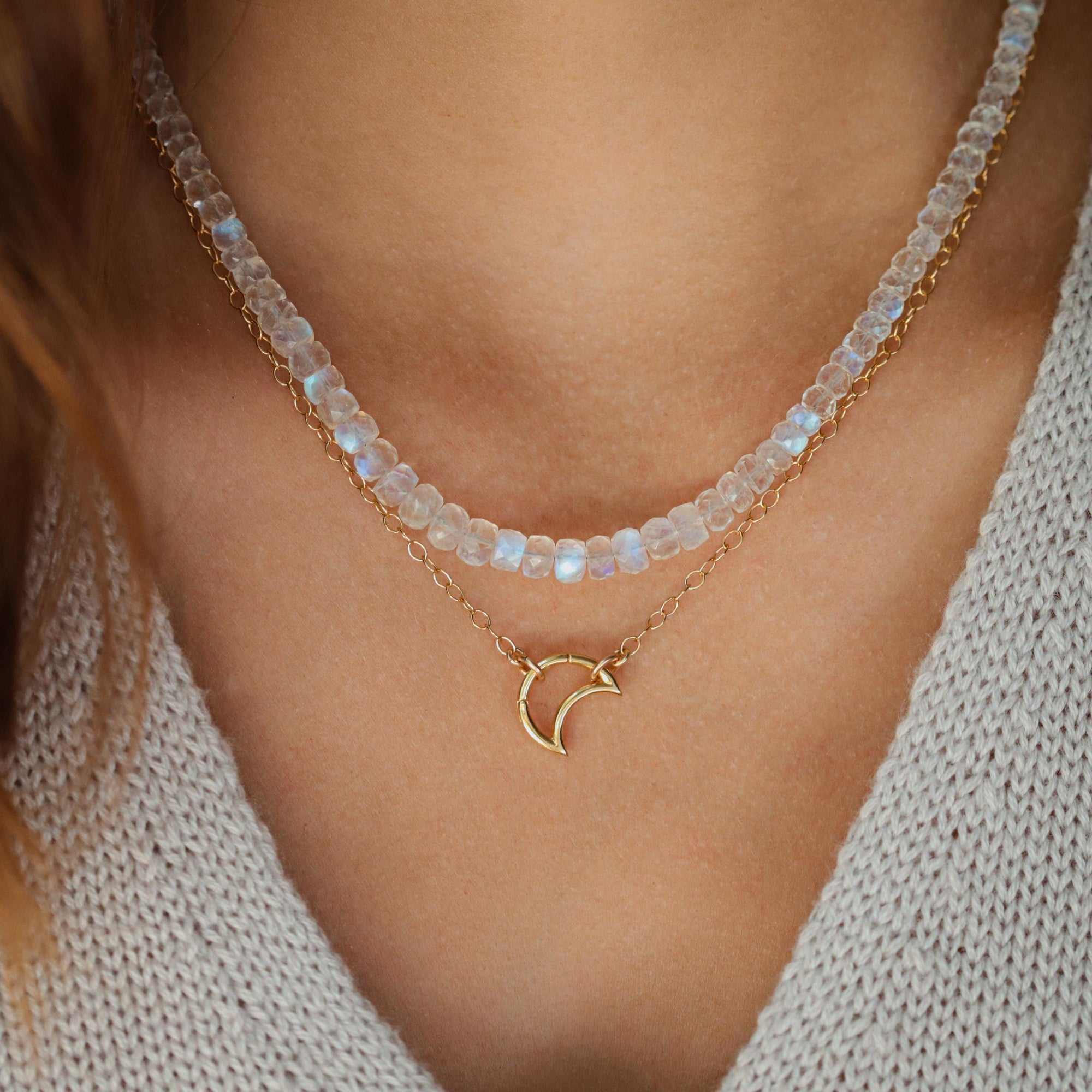 AAAA+ Moonstone Necklace