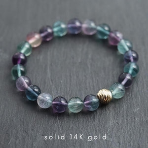 AAAA+ Fluorite Bracelet