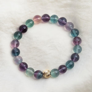 AAAA+ Fluorite Bracelet