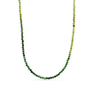 RARE! Green Tourmaline 3mm | Green tourmaline necklace | Green tourmaline | Faceted tourmaline 3mm stones | green tourmaline #0532