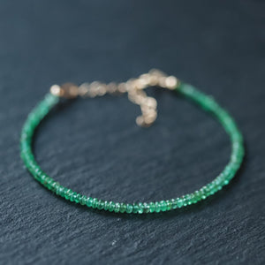 Zambian Emerald Bracelet