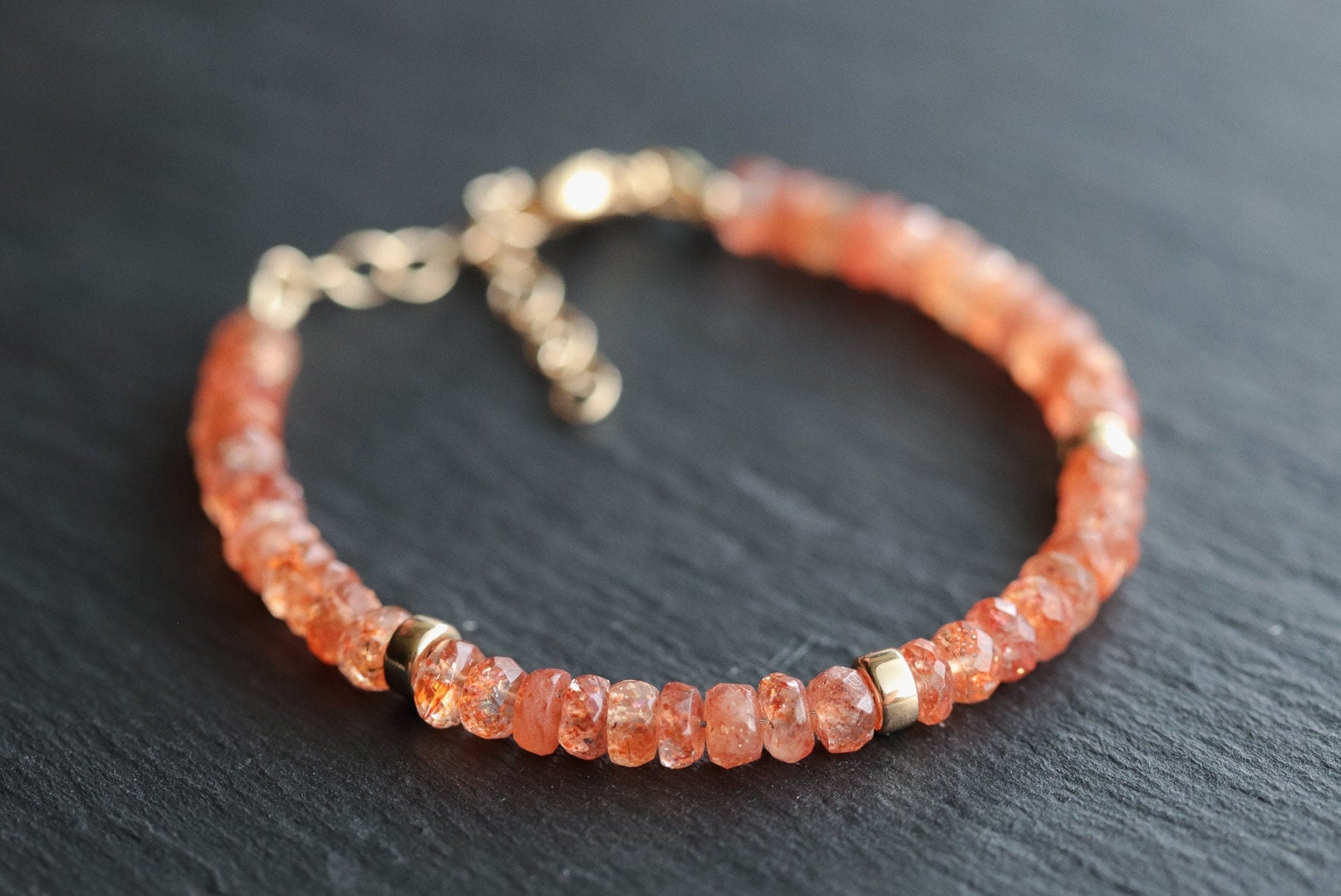Sunstone Crystal Bracelet For Men & Women | Shastrafy